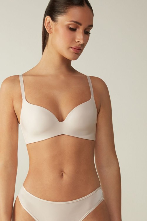 Intimissimi Adele Triangle Bra in Ultralight Microfiber Roze | GQXUI3106