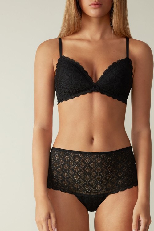 Intimissimi Kanten Hipster Zwart Zwart | GQEHV7821