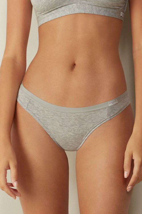 Intimissimi Katoenen Brazilian Grijs Lichtgrijs | HOFWY3920