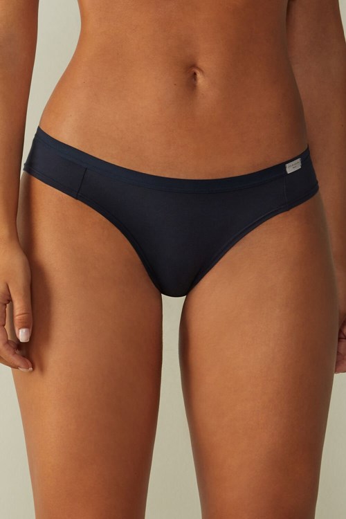 Intimissimi Katoenen Panties Blauw Blauw | BNRSY9052