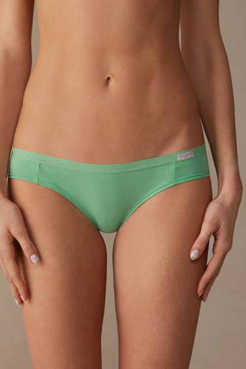 Intimissimi Katoenen Panties Groen Mintgroen | KJWOB4630