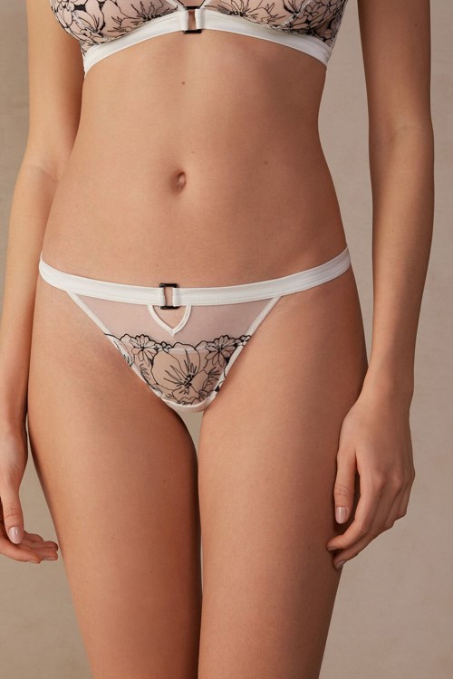 Intimissimi Pure Joy Brazilian Wit Zwart | ADXSC4718