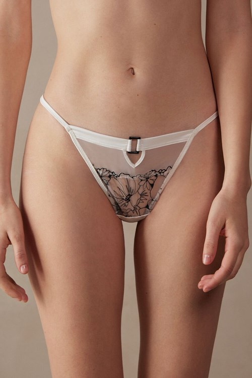 Intimissimi Pure Joy String String Ivory | YESMB5970