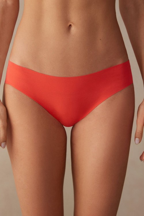 Intimissimi Seamless Supima® Katoenen Panties Oranje | XPVTH1328