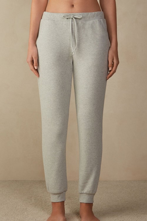 Intimissimi Warm Cuddles Full Length Cuffed Pants Grijs Grijs | HWYFQ7915