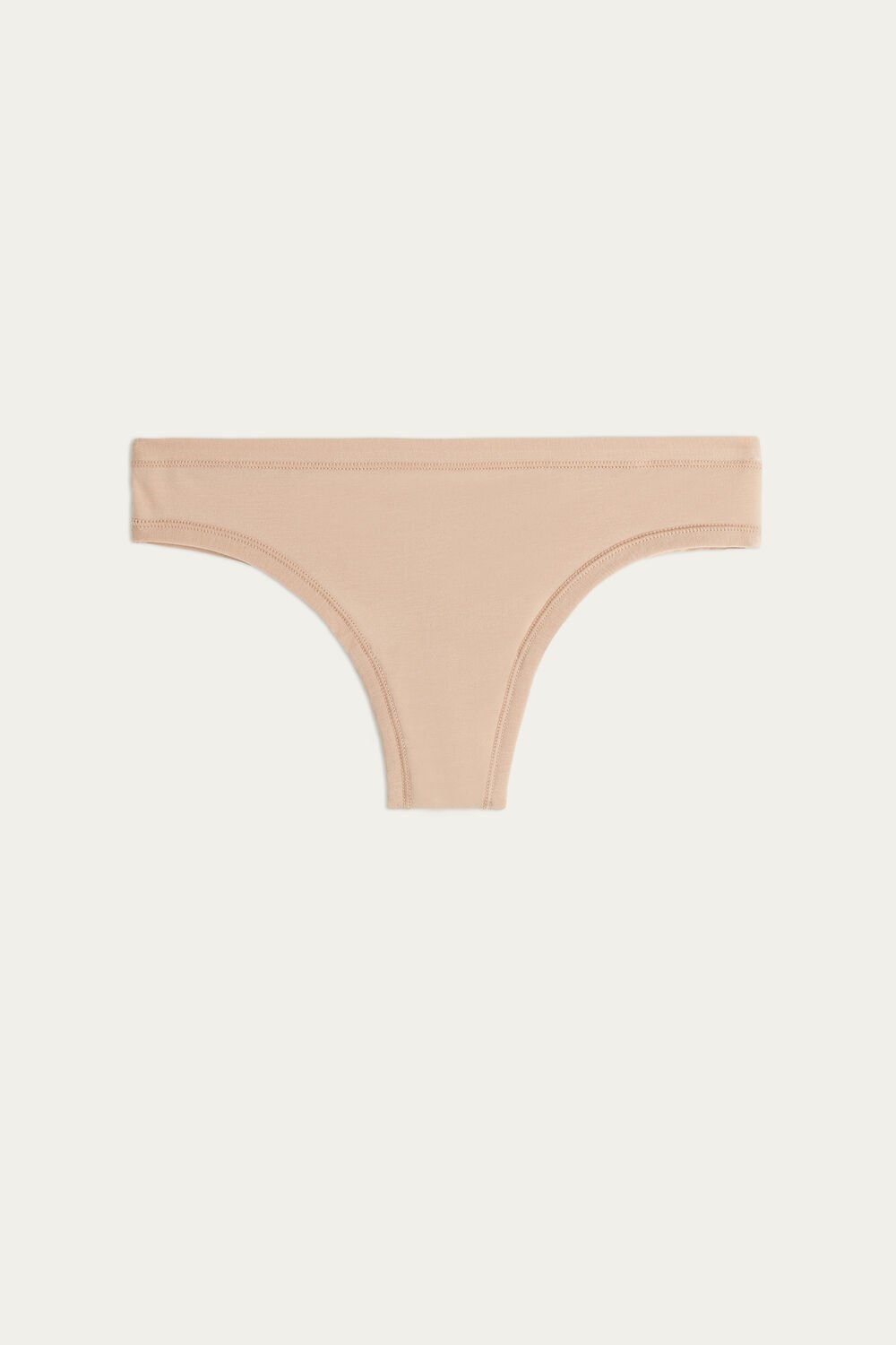 Intimissimi Brazilian Panties in Ultralight Supima® Katoenen Beige | BYURE1840