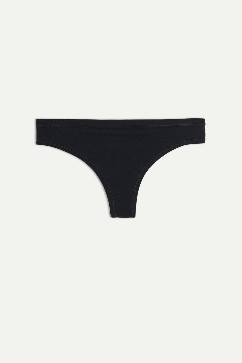 Intimissimi Brazilian Panties in Ultralight Supima® Katoenen Zwart | KEPWH0213