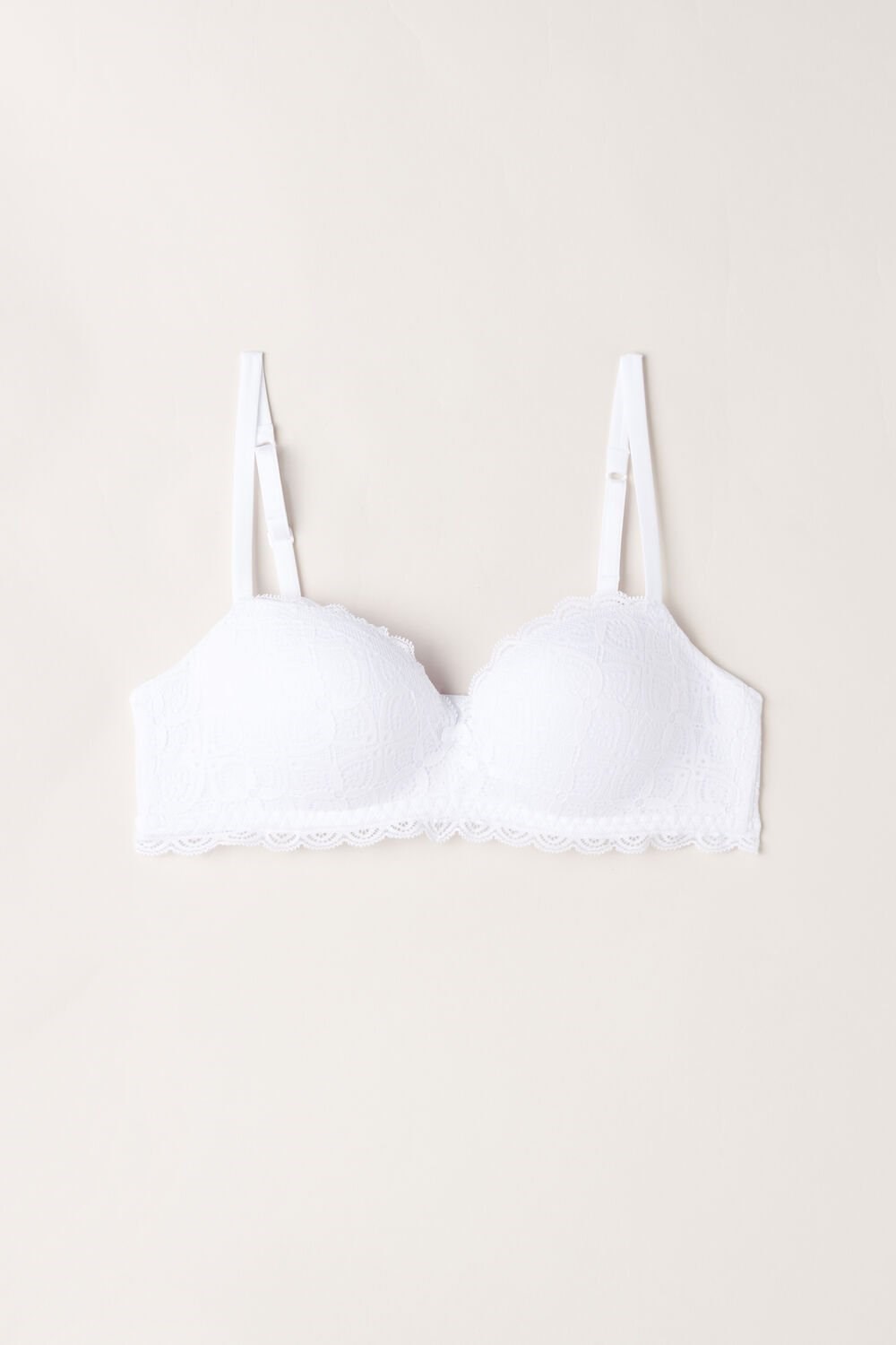 Intimissimi Claudia Balconette Bra in Kanten Wit Wit | XGPWA9032