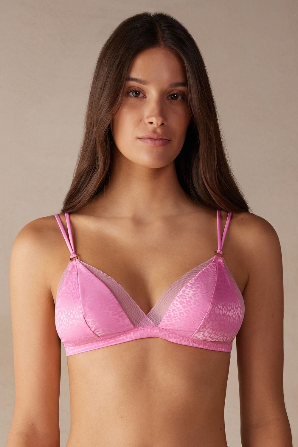 Intimissimi Cool Minimal Emma Triangle Bra Roze Roze | AESWG4176