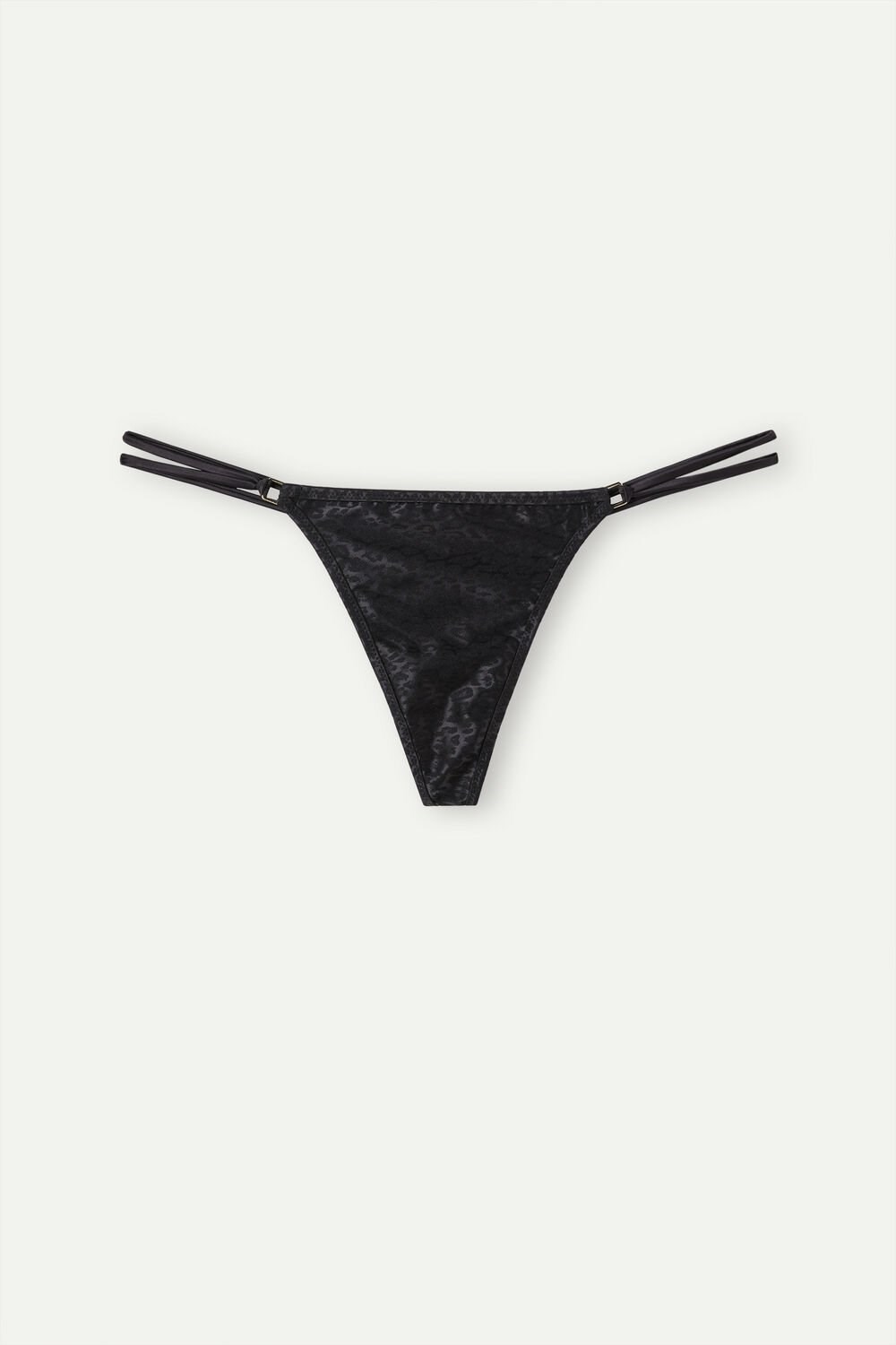 Intimissimi Cool Minimal String String Zwart Zwart | ELVDZ1930