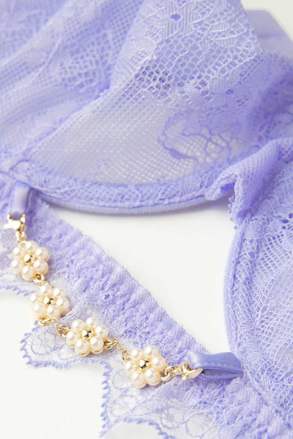 Intimissimi Cover Me in Daisies Daniela Balconette Bra Lavendel | RUNKO3189