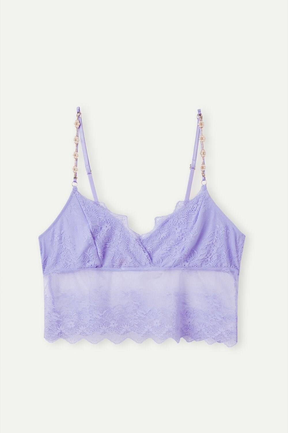 Intimissimi Cover Me in Daisies Kanten Bra Top Lavendel | WQADP1867