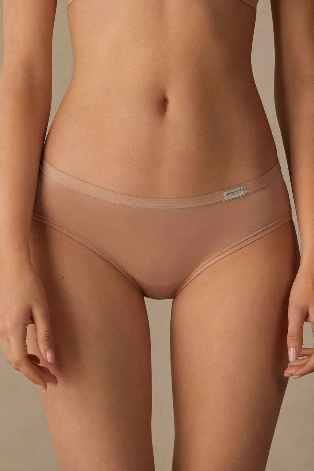 Intimissimi Cozy Panties in Katoenen Beige | QLPZU9254