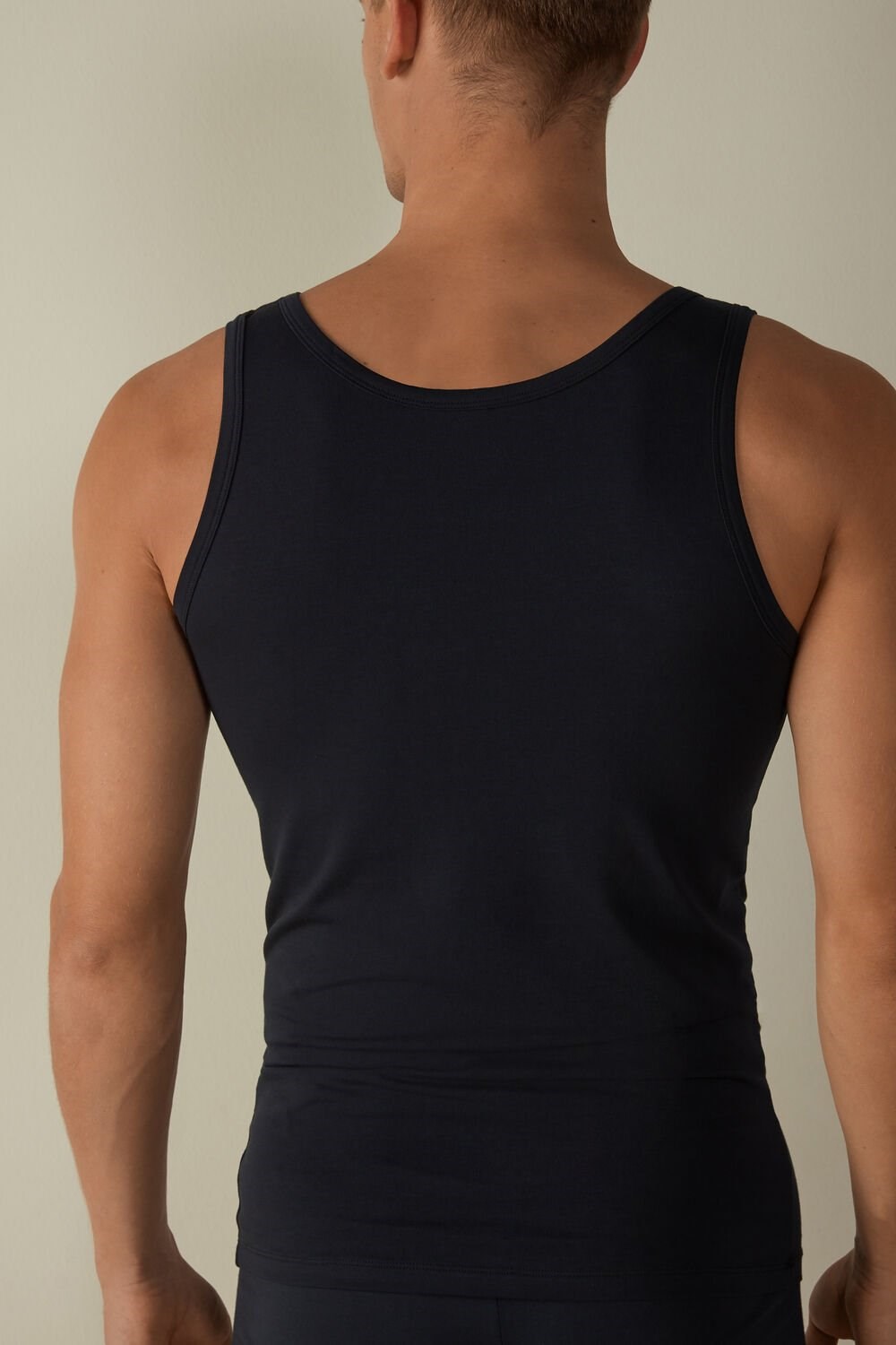 Intimissimi Crew Neck Tank Top Blauw Blauw | JAEZM5967