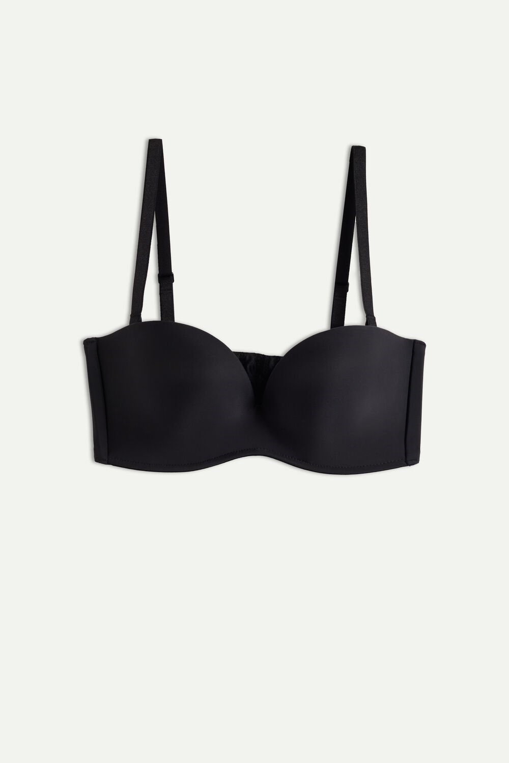 Intimissimi Daila Ultralight Microfiber Bandeau Bra Zwart Zwart | ZWMKX4017