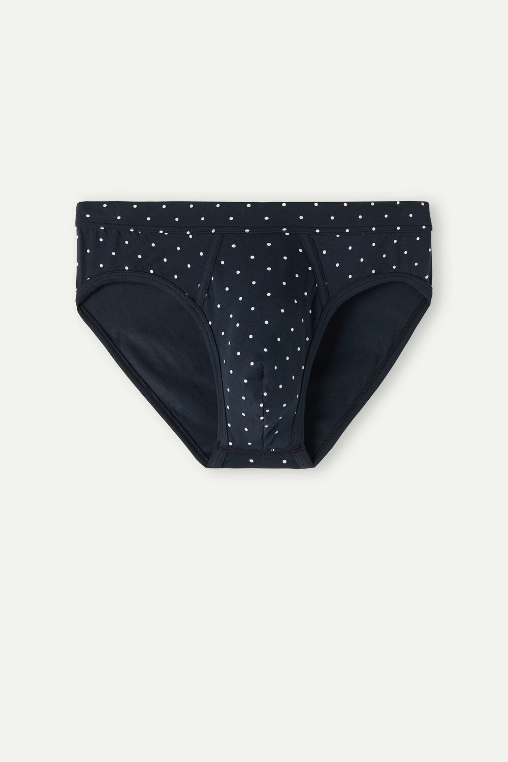 Intimissimi Dotted Briefs in Stretch Supima® Katoenen Blauw Blauw | SVQYR5109