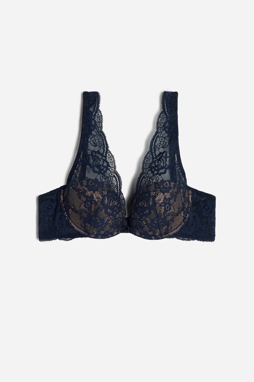 Intimissimi Elena Kanten Balconette Bra Blauw Blauw | TXMKE2867