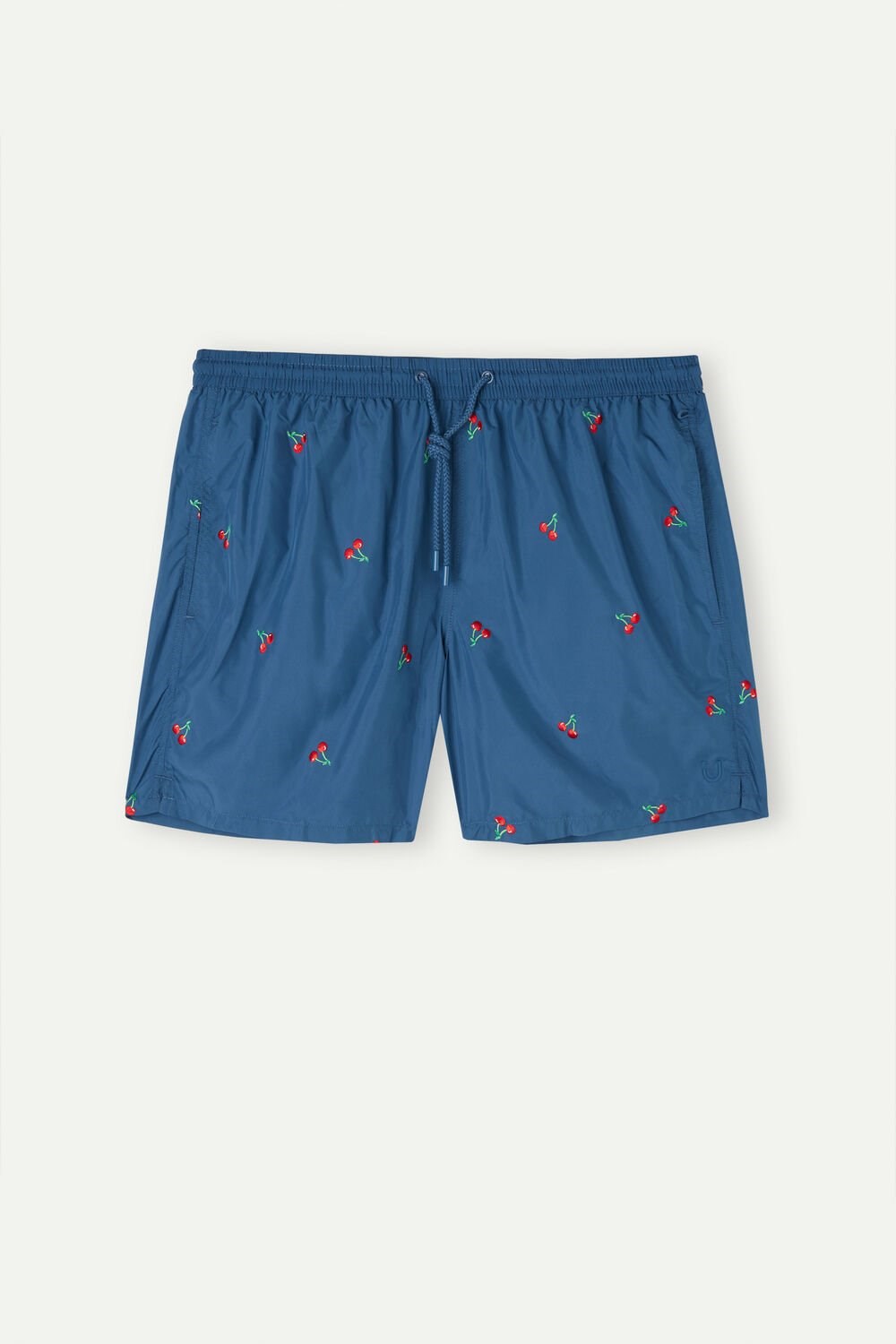 Intimissimi Embroidered Cherry Swim Trunks Blauw Blauw | XWHGD2764