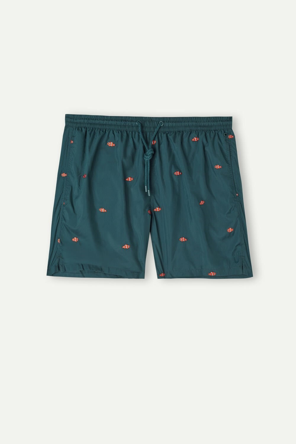 Intimissimi Embroidered Clownfish Swim Trunks Groen Donkergroen | NSZVC8673