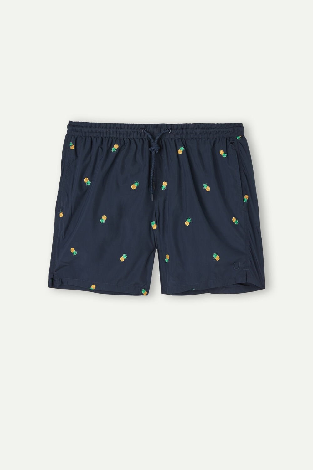 Intimissimi Embroidered Pineapple Swim Trunks Blauw Blauw | DQTAE8670