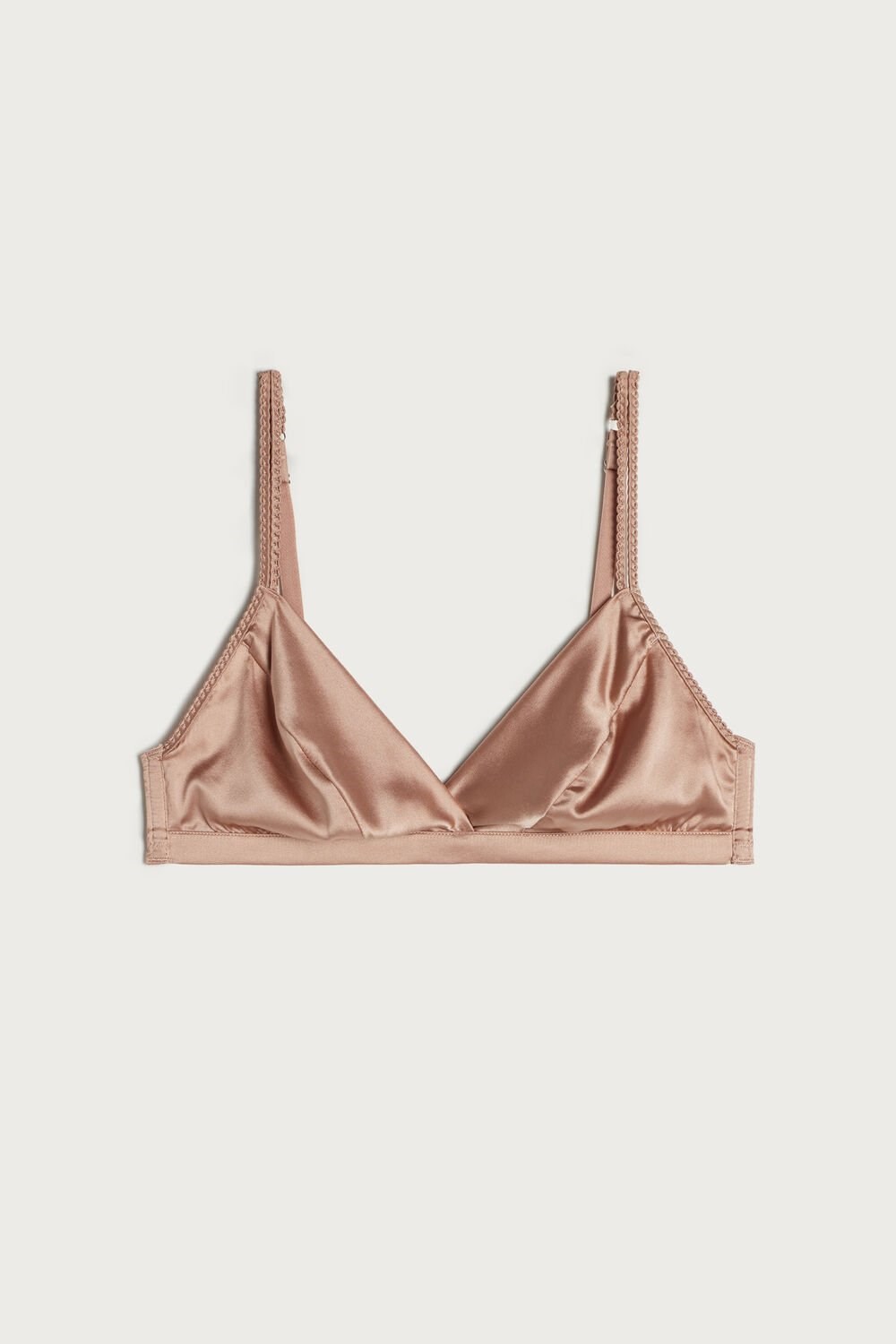 Intimissimi Emma Silk Triangle Bra Roze | KJMEL6132