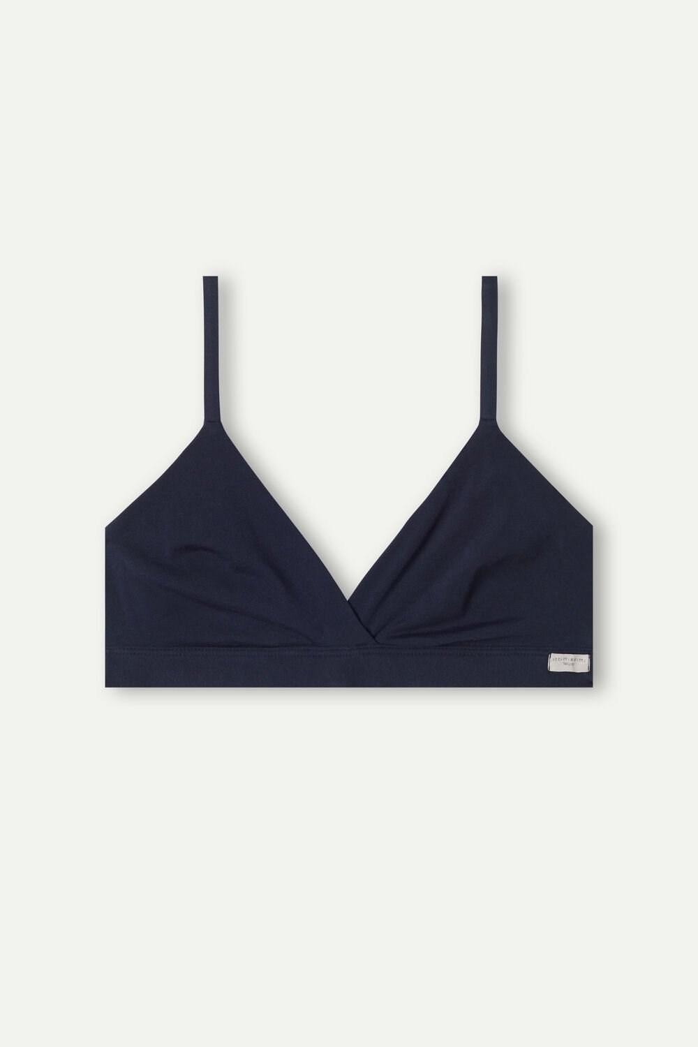 Intimissimi Emma Triangle Bra in Natural Katoenen Blauw Blauw | BCPEJ2915