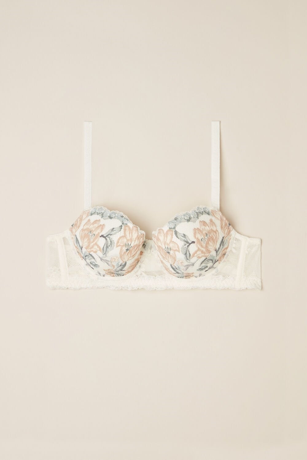 Intimissimi Ephemeral Beauty Sofia Balconette Bra Wit | OHTNA3958