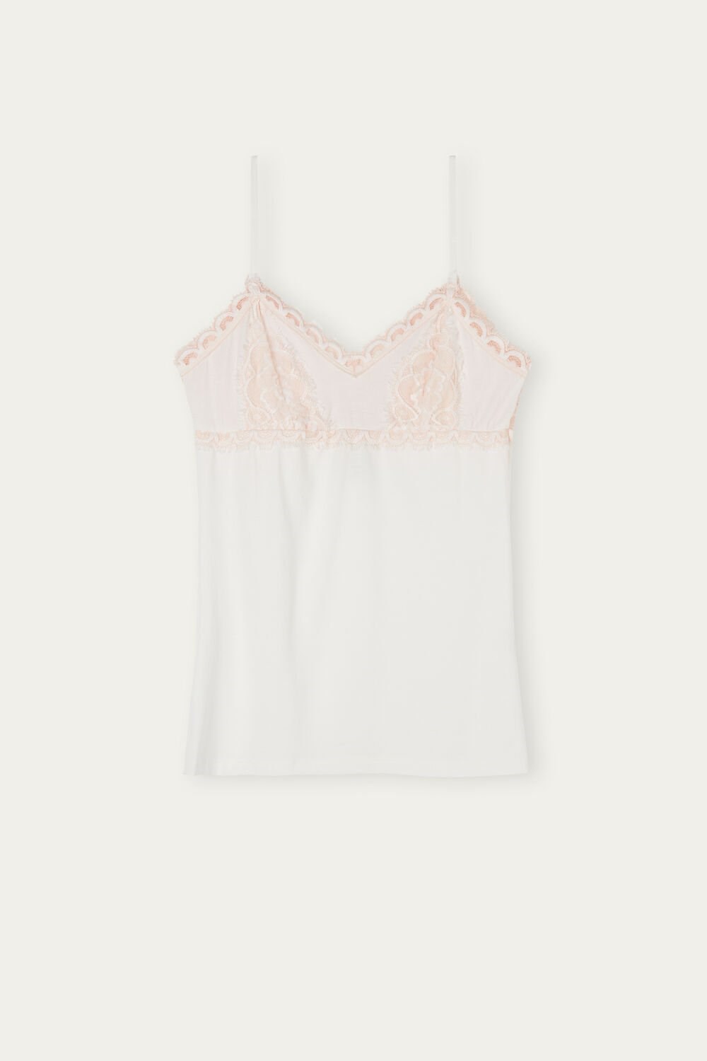 Intimissimi Floral Groove Modal Top Roze Lichtroze | ODEZS9831