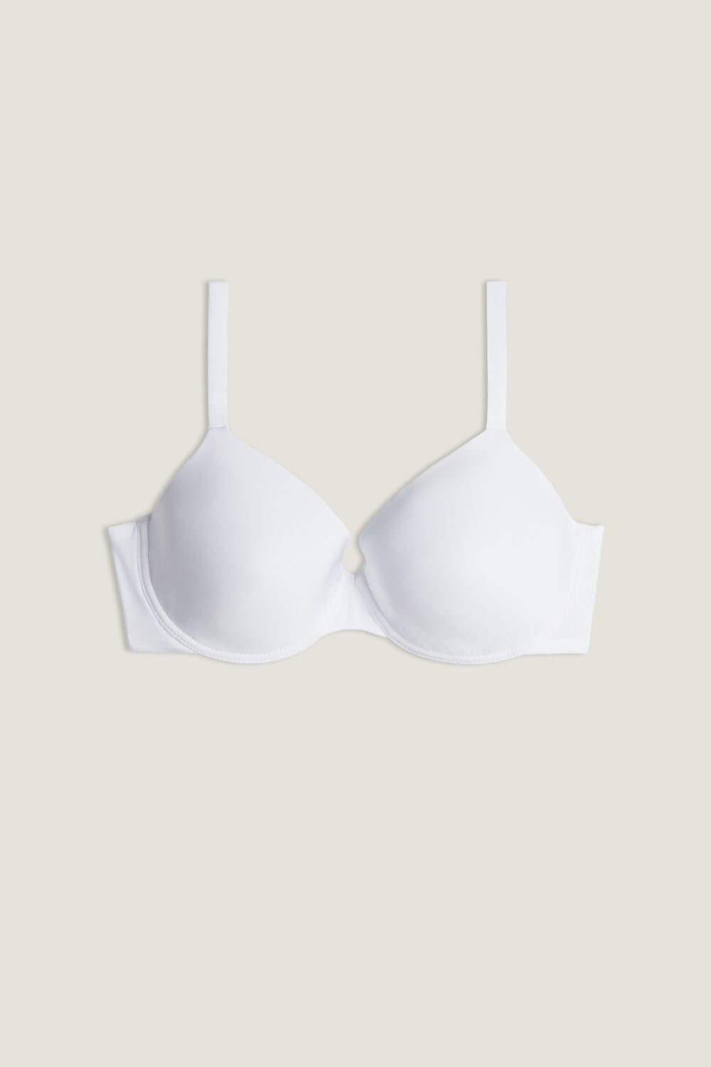 Intimissimi Francesca Ultralight Microfiber Balconette Bra Wit Wit | LTGSQ2854