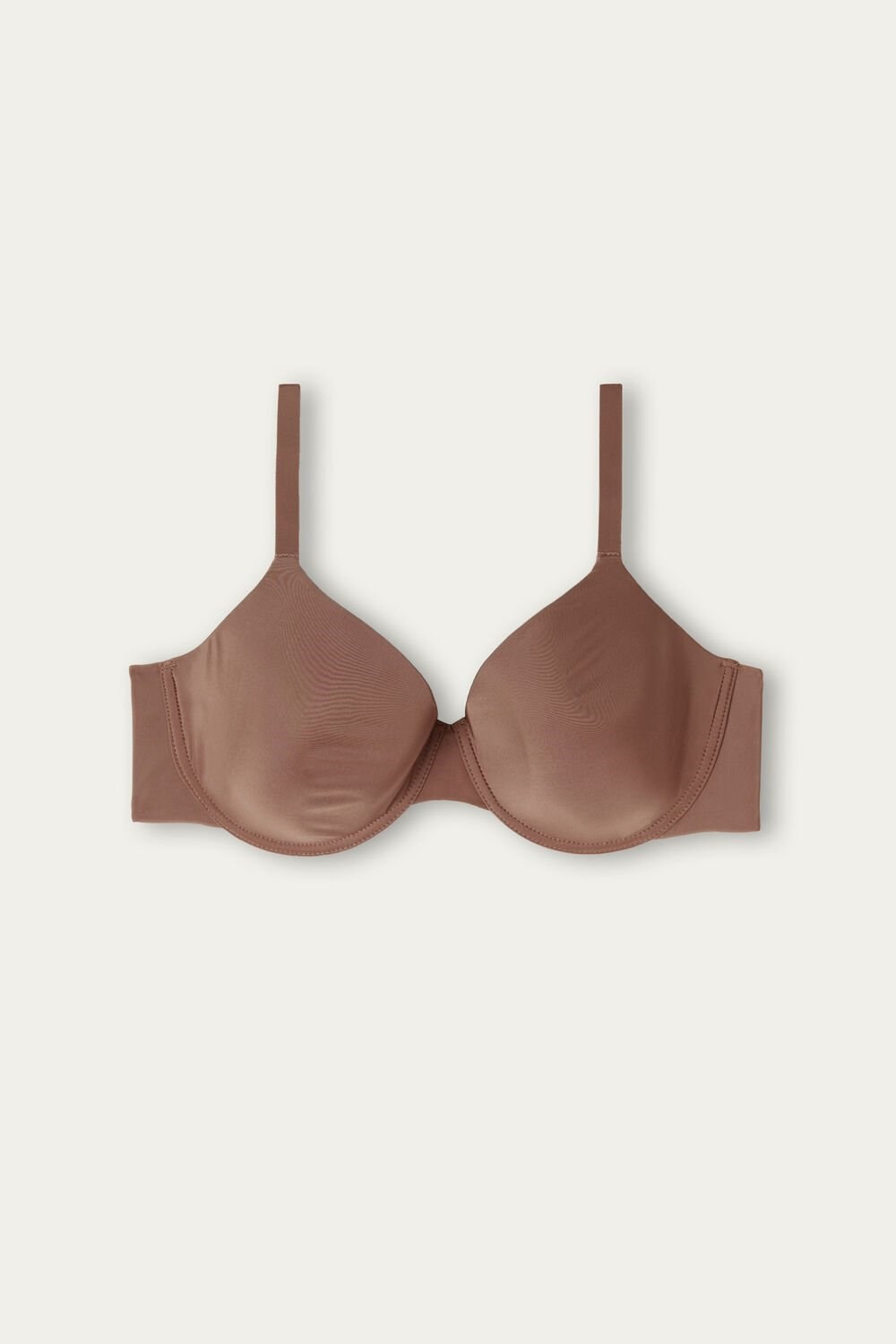 Intimissimi Francesca Ultralight Microfiber Balconette Bra Donkerbeige | SNHQI2087