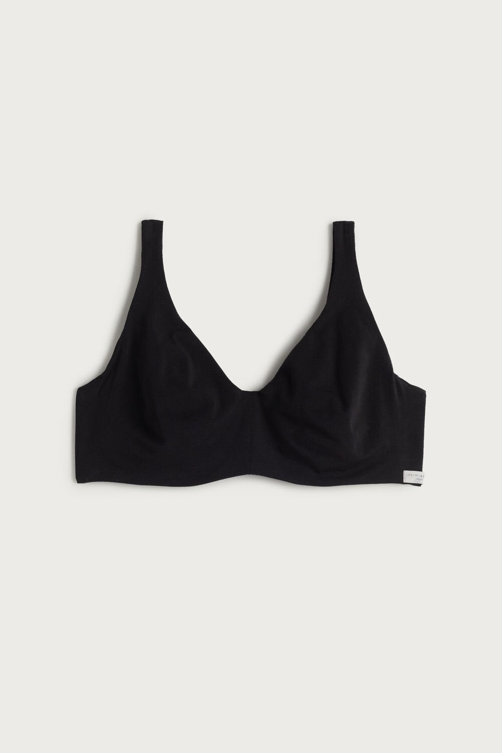 Intimissimi Greta Balconette Bra in Katoenen Zwart | ISQBF0874