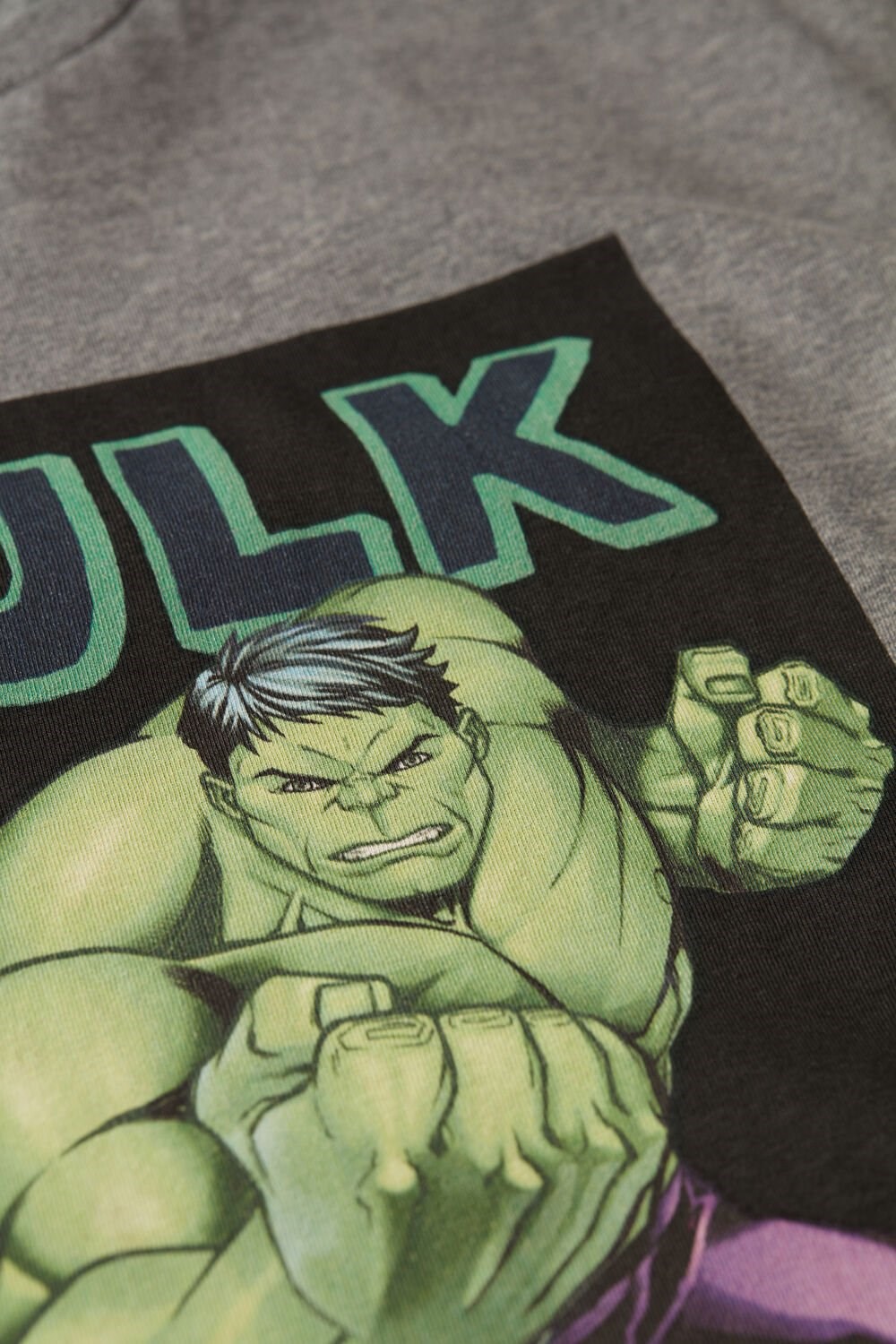 Intimissimi Hulk Print T-shirt Donkergrijs | VYQCF1539