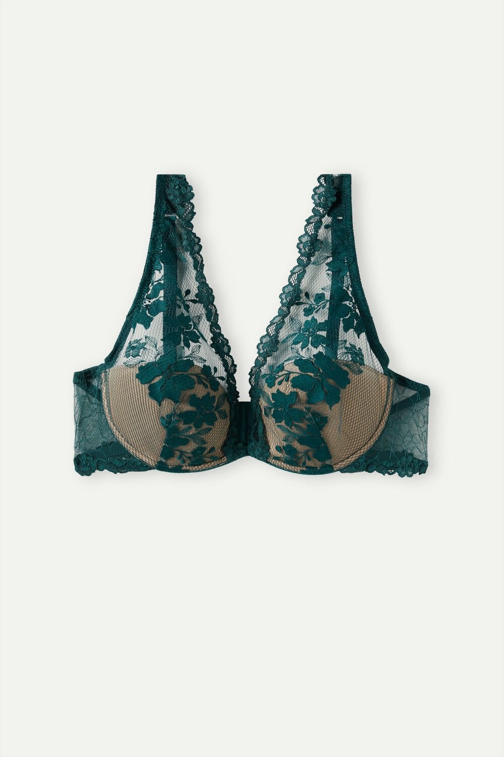 Intimissimi In Full Bloom Elena Balconette Bra Groen | BNWZO6458