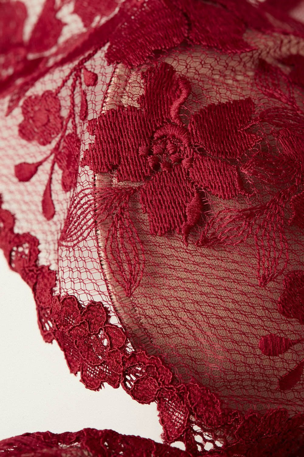 Intimissimi In Full Bloom Elena Balconette Bra Rood Rood | TBEMQ6134