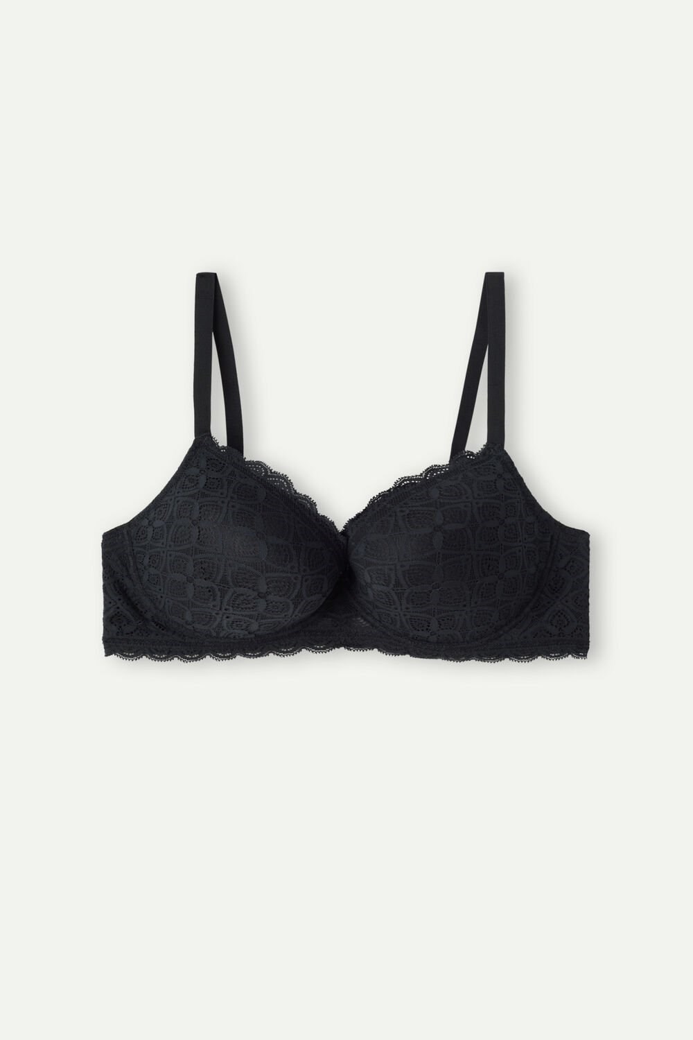 Intimissimi Irina Balconette Bra in Kanten Zwart Zwart | RHSEV6821