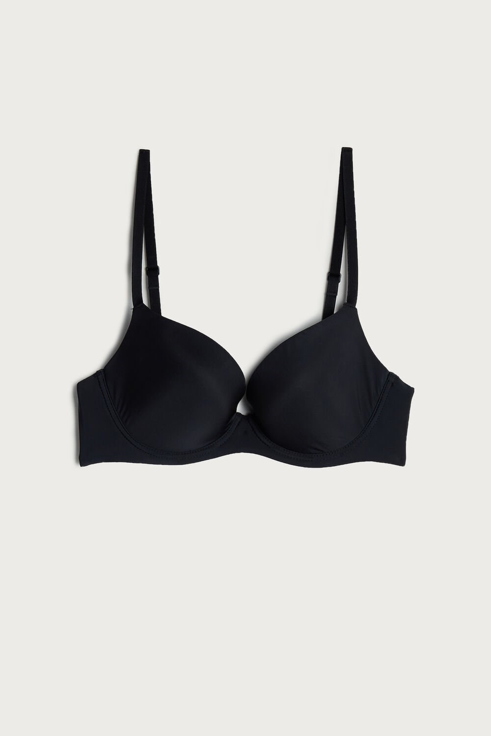 Intimissimi Irina Microfiber Balconette Bra Zwart Zwart | ACXPD5143