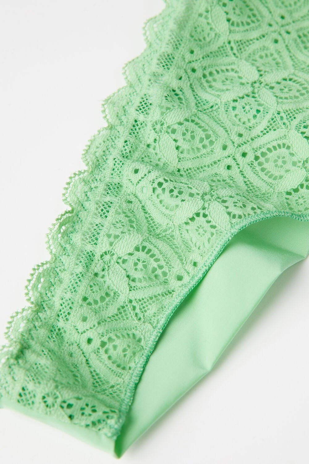 Intimissimi Kanten and Microfiber Brazilian Groen Mintgroen | APRXV4631