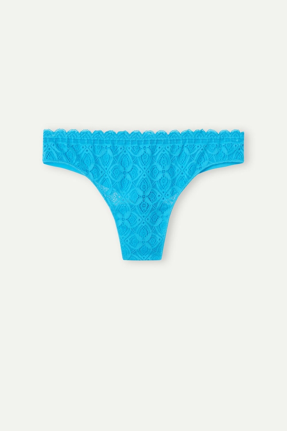 Intimissimi Kanten and Microfiber Brazilian Blauw Turquoise | SLVUO3179