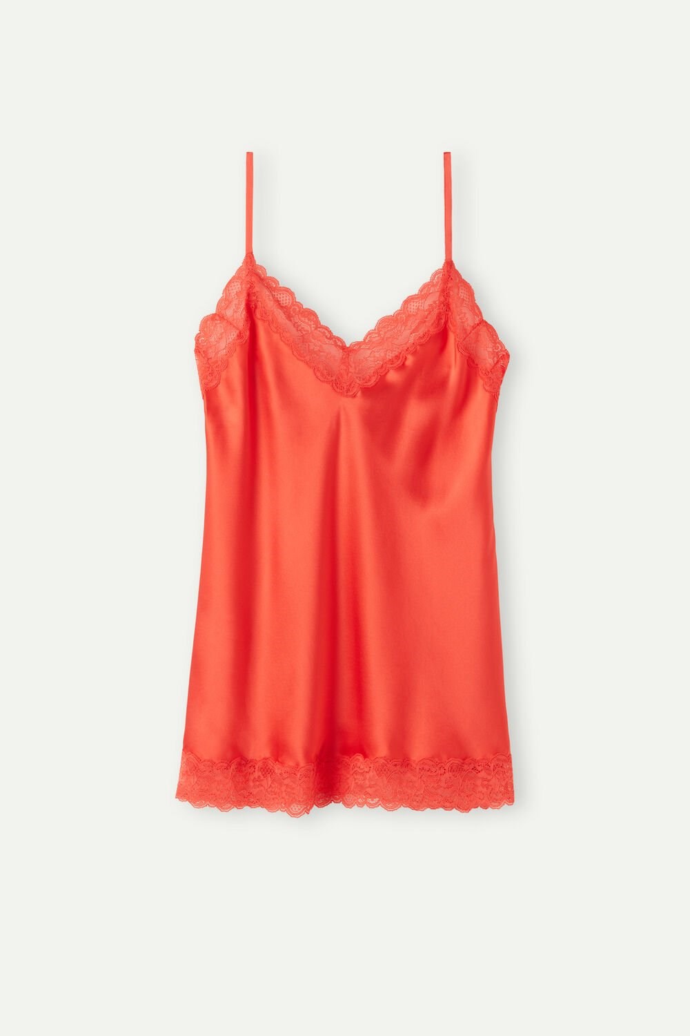 Intimissimi Kanten and Silk Top Oranje | DCIRE3708