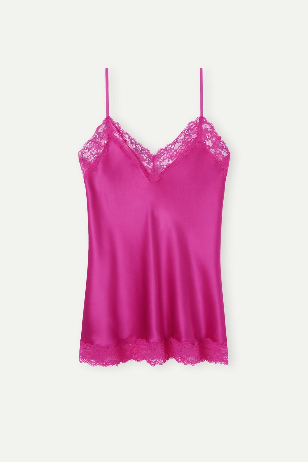 Intimissimi Kanten and Silk Top Roze Roze | UOYHV5196