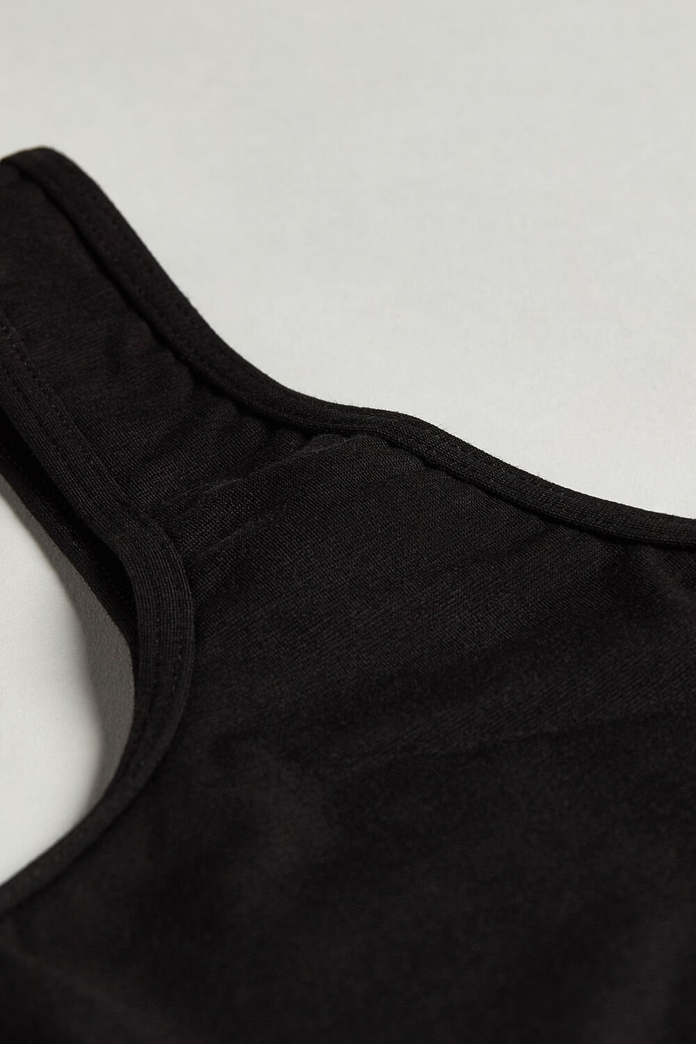 Intimissimi Katoenen Bra Top Zwart Zwart | ZRLWY9163