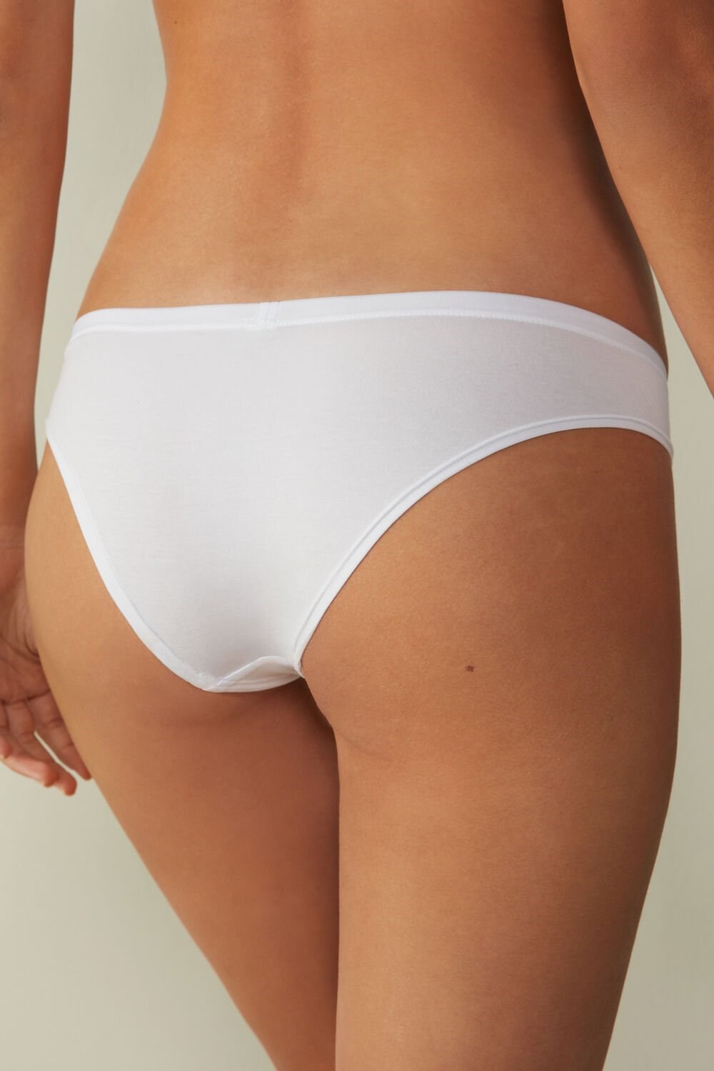 Intimissimi Katoenen Panties Wit Wit | YURIB6842