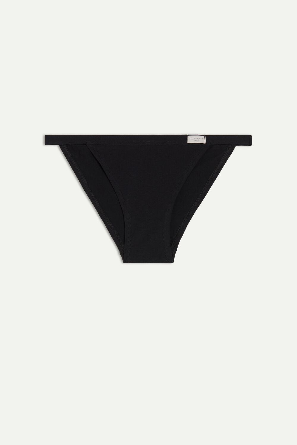 Intimissimi Katoenen String Panties Zwart Zwart | DCYEZ4618