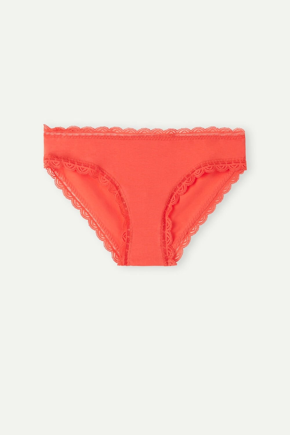 Intimissimi Katoenen and Kanten Panties Oranje | AEZCF8324