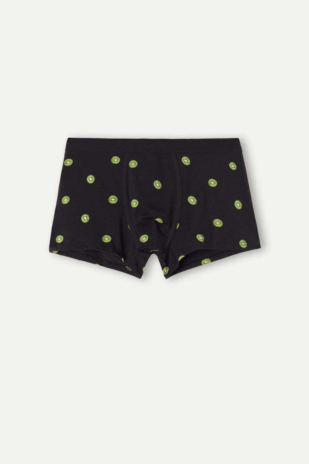 Intimissimi Kiwi Boxers in Natural Fresh Supima® Katoenen Zwart Zwart | UVWAG7681