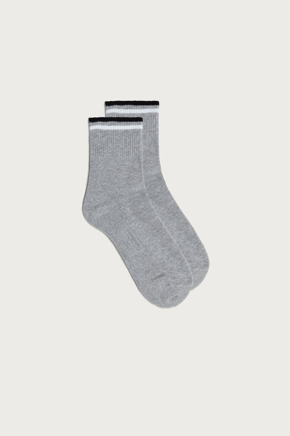 Intimissimi Kort Sports Socks Grijs | YHRMN7923