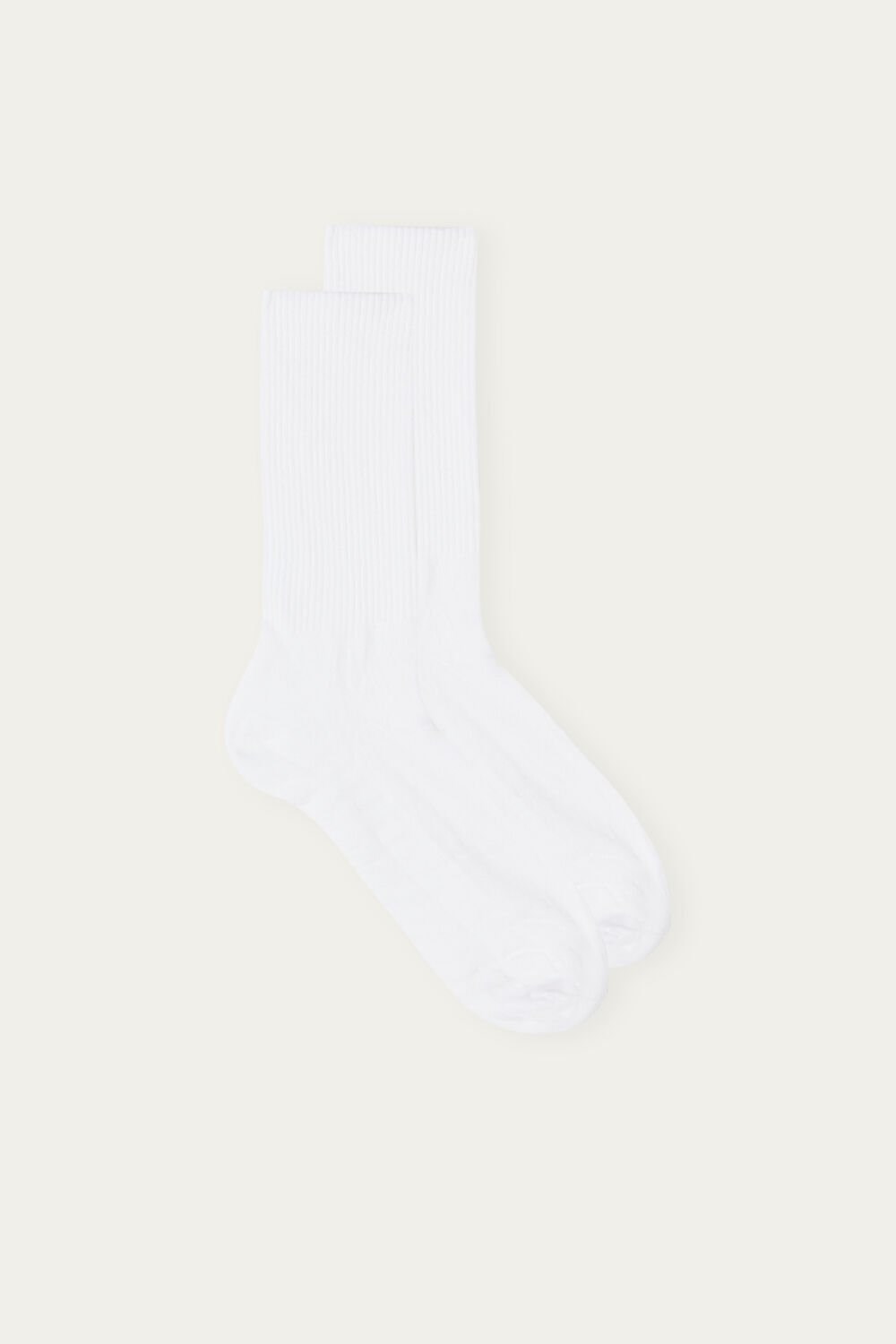 Intimissimi Kort Terrycloth Socks Wit Wit | RYJMT4268