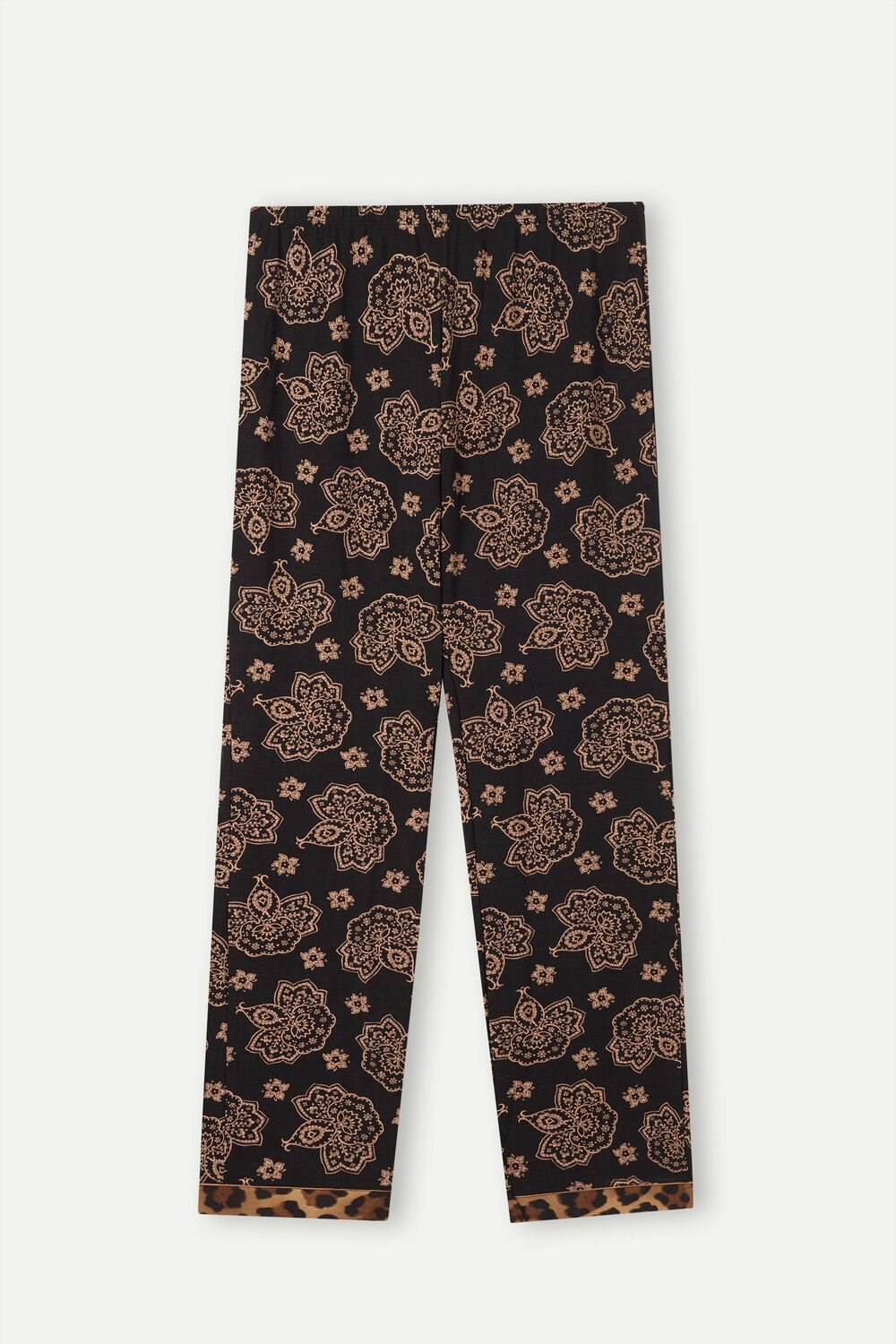 Intimissimi Lady Animalier Modal Pants Zwart | VALGT7691