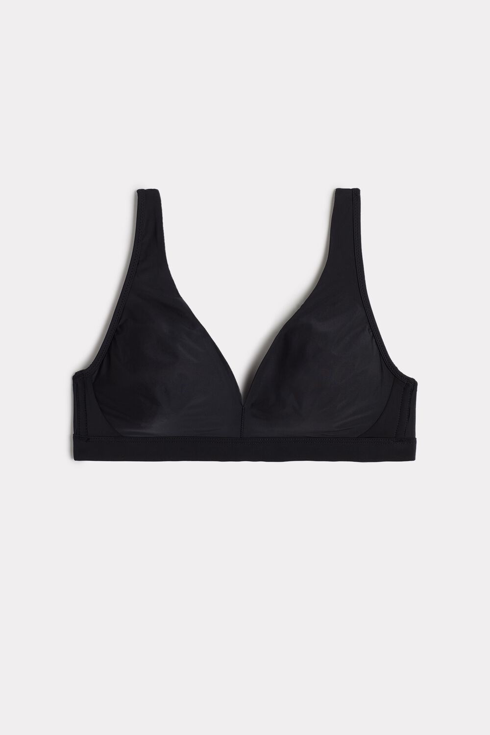 Intimissimi Lara Ultralight Microfiber Triangle Bra Zwart Zwart | ZFOHY1047