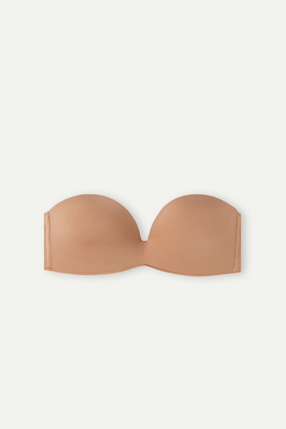 Intimissimi Laura Bandeau Bra in Ultralight Microfiber Beige | BQLCH2319